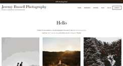 Desktop Screenshot of jeremyrussellphotography.com